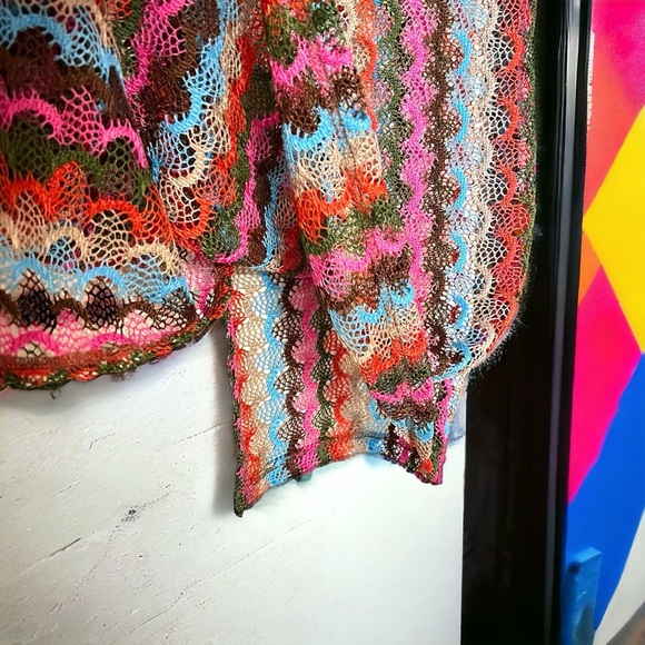 Sheer skirt. Trending. Colorful. Screams summer!! - Picture 3 of 15